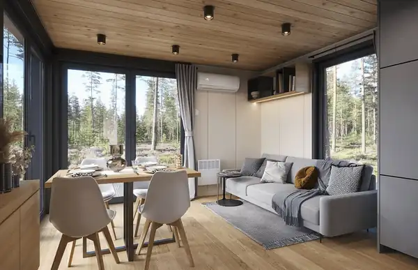 2 Bedroom Tiny House Plans 36 m2 – image 5