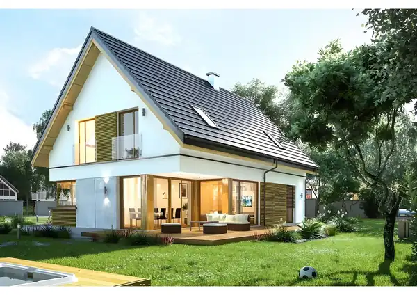Modern 4 Bedroom House Architectural Plans (PDF Download) – image 2