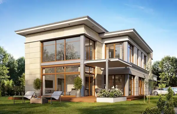 Modern 4-Bedroom House Architectural Plans (PDF & DWG) – image 2
