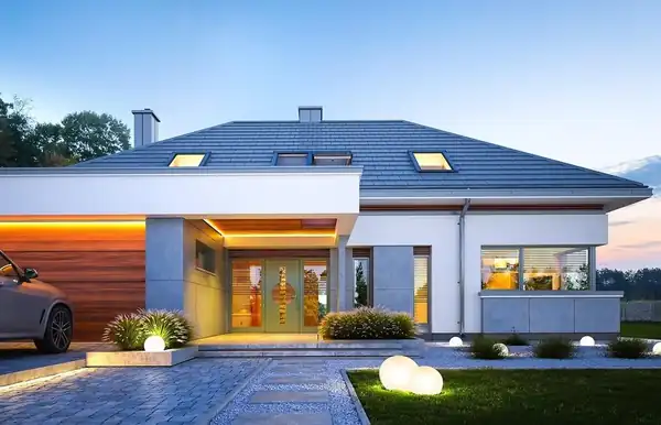 4 Bedroom Modern House Plan 210 m2 – image 2