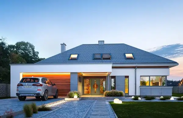 4 Bedroom Modern House Plan 210 m2 – image 3